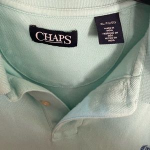 Mens Chaps short sleeve polo shirt
